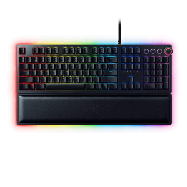 Razer Huntsman Elite Opto Mechanical Wired Gaming Keyboard Black - Red Linear Switch
